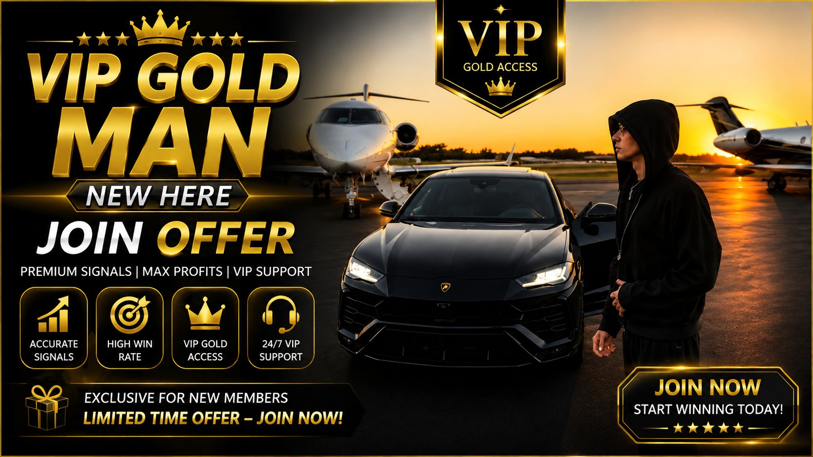 VIP GOLD MAN
