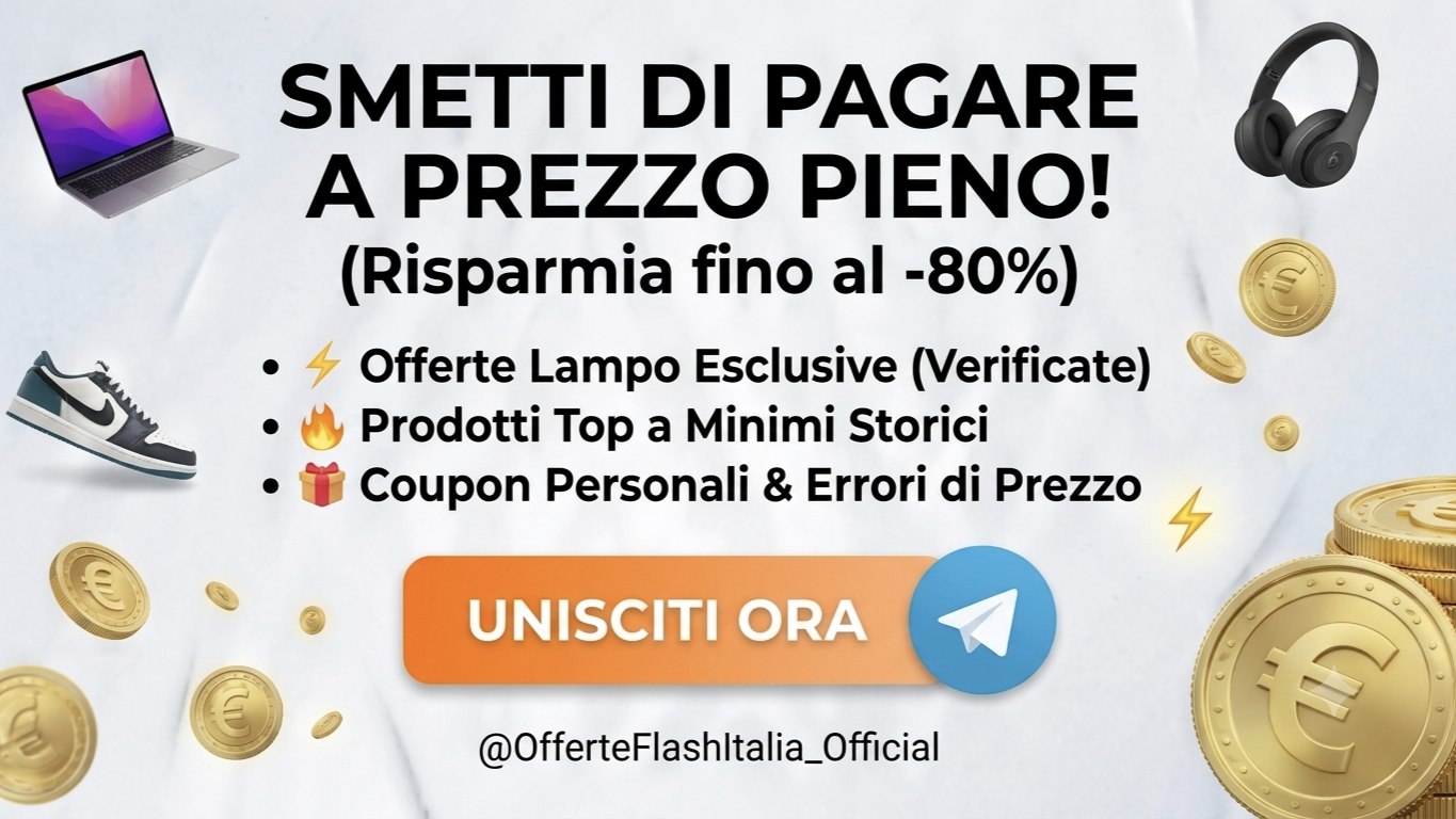 Offerte e Sconti 𝗠𝗜𝗦𝗧𝗘𝗥 𝗢𝗙𝗙𝗘𝗥𝗧𝗔 🔎