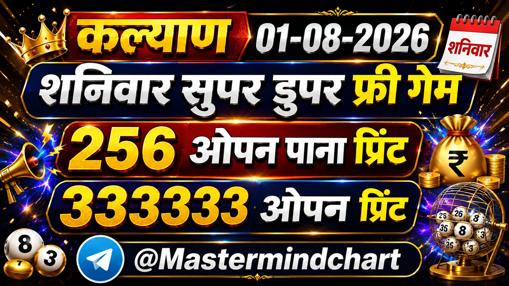 MASTERMIND CHART