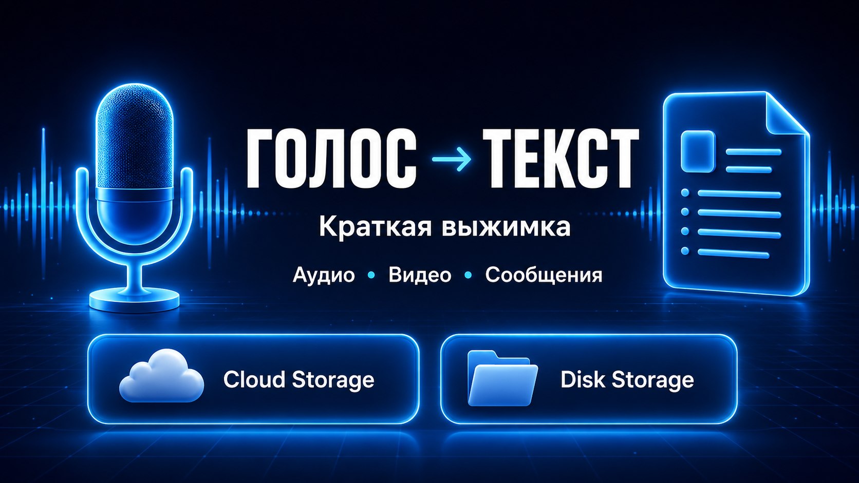 🔥 StenagramBot Превращаю в аудио в текст