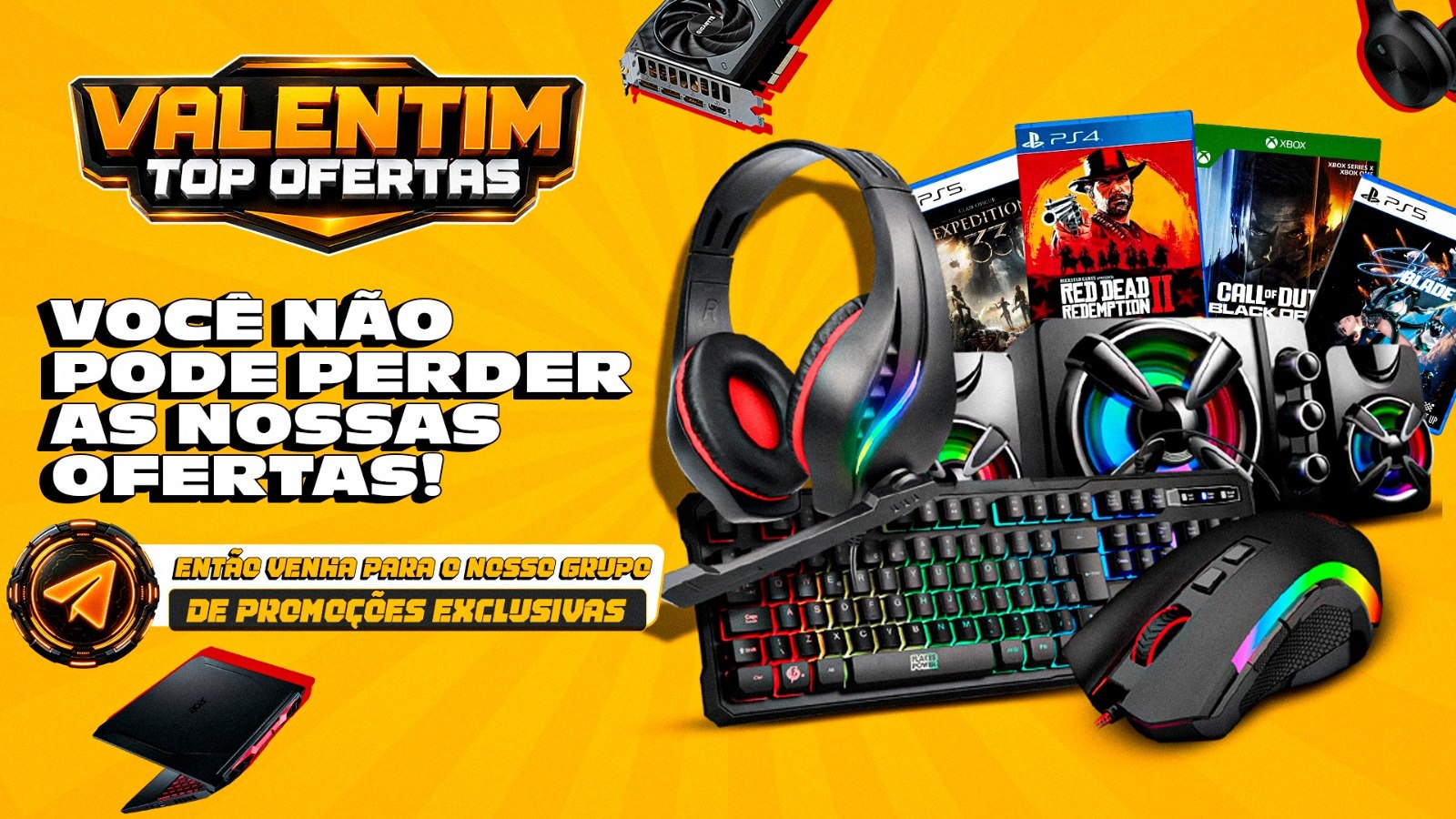 Valentim - Ofertas e Promoções