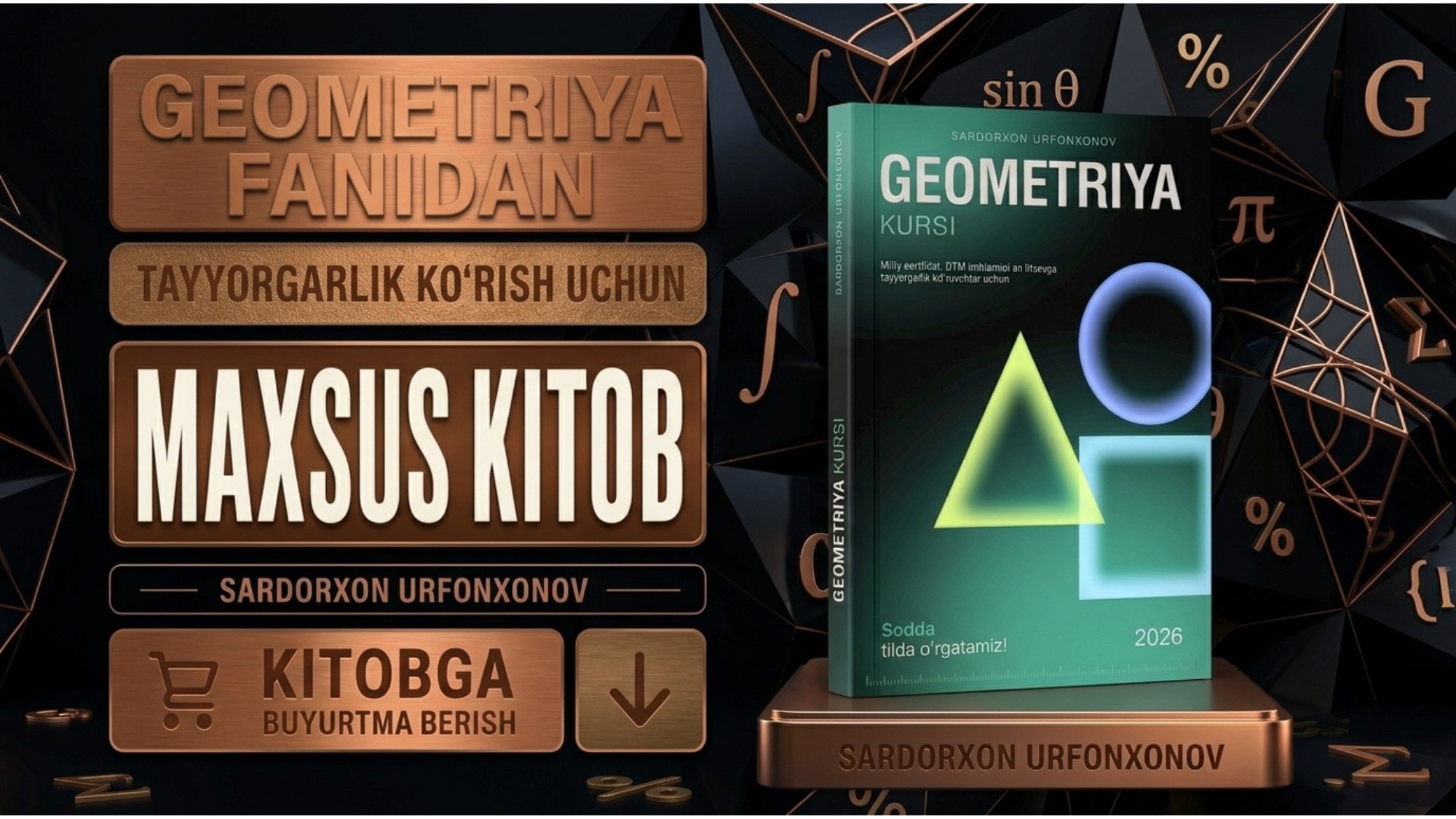 Matematika Kursi “KITOB”