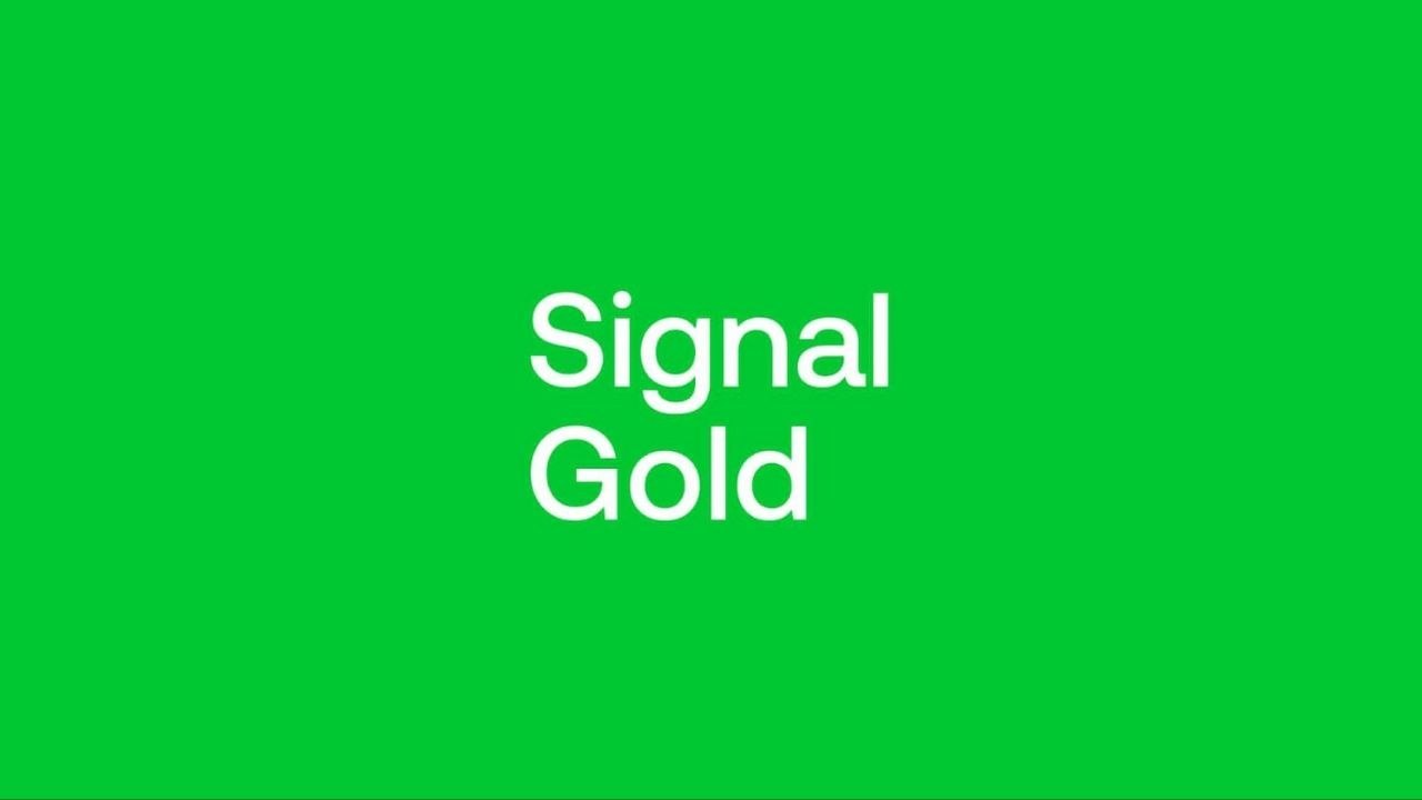 GOLD WITH SIGNALS