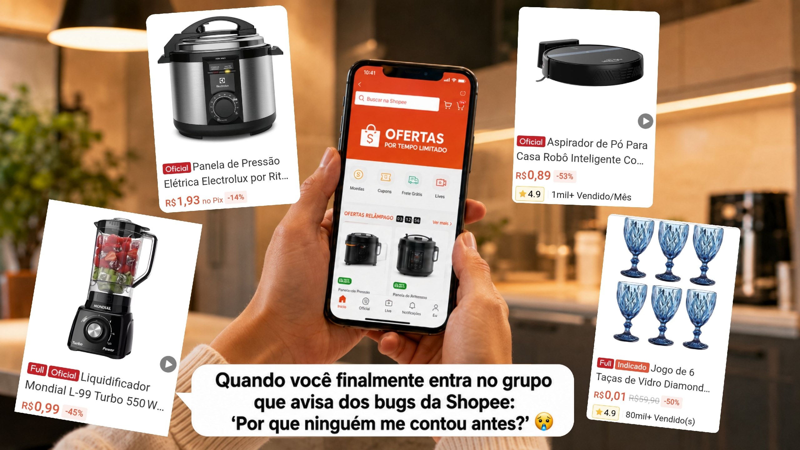 Caçadores de Promoções - Shopee
