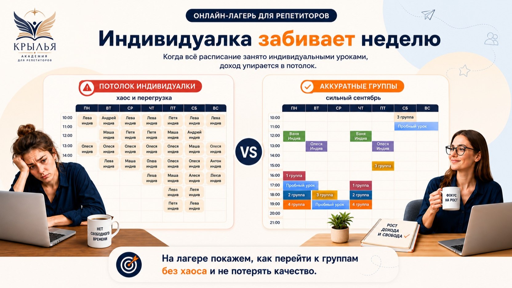 Летний лагерь для репетиторов!