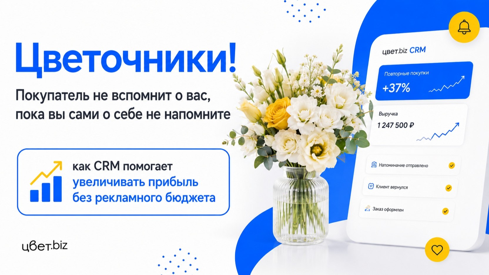 Прибыльный цветочный | Маркетинг, продвижение для цветочных магазинов | Цветочный бизнес | Денис Антонов