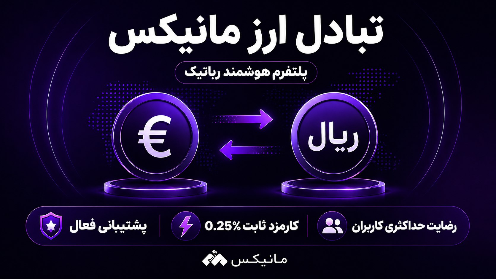تبادل ارز اروپا | مانیکس