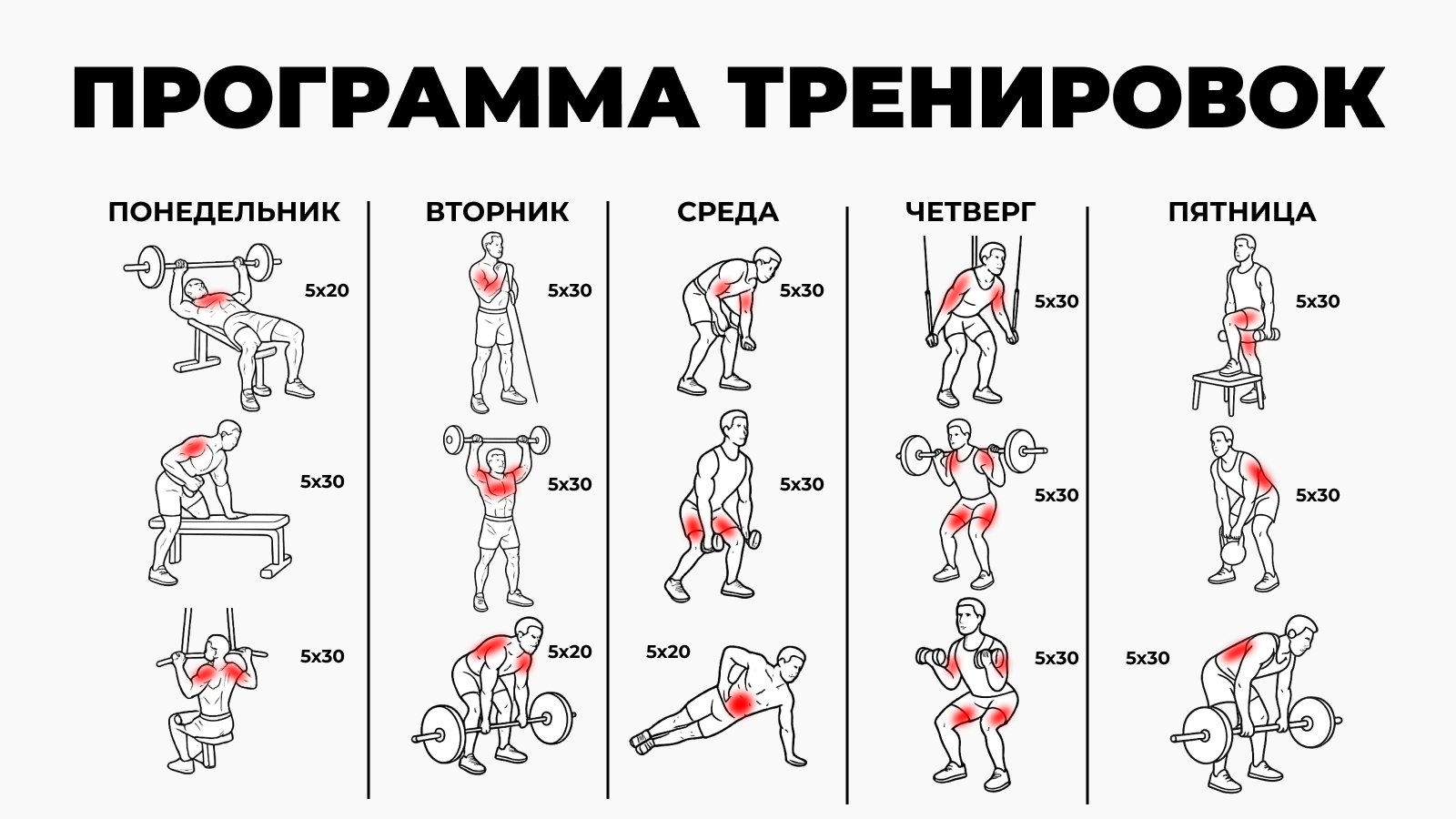 Мужской фитнес-тренер в Telegram 💪