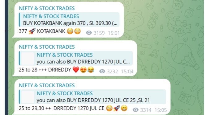 NIFTY & STOCK TRADES